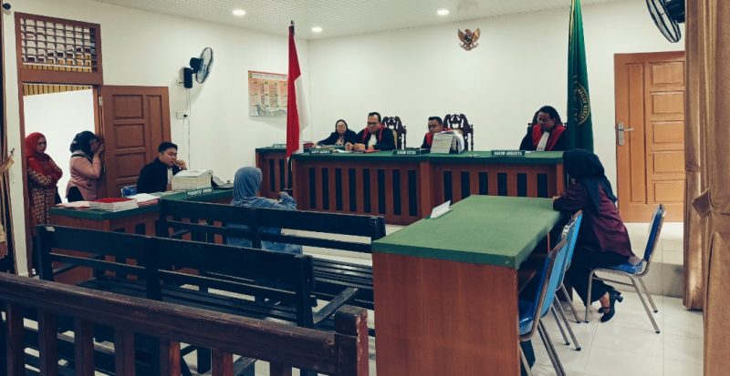 Sidang Kasus Investasi Bodong di Dabo Singkep | Foto : Zonamu/Wandi