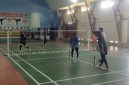 Para atlet bulu tangkis lingga tengah berlatih persiapan Kejuaraan Provinsi Kepri | Foto : Zonamu/Paino