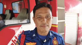 Danton Damkar Wilayah Singkep, Ikmal Hakim | Foto : Zonamu/Wandi