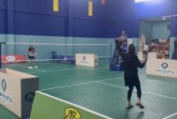 Atlet Bulu Tangkis Lingga Tembus Semifinal Kejurprov PBSI Kepri 2025 | Foto : Zonamu/Dony