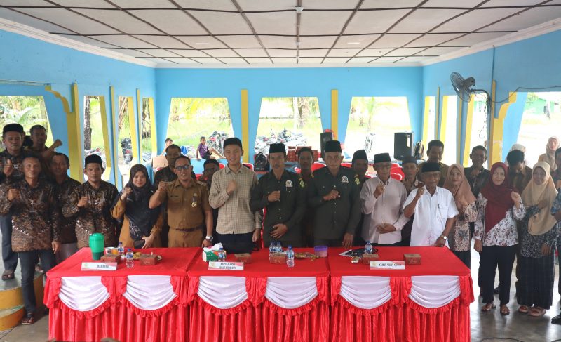 Desa Selat Mendaun bersama Kejaksaan Negeri Karimun gelar penyuluhan hukum, untuk mewujudkan tertib administrasi pertanahan serta menghindari mafia tanah | Foto: Ami