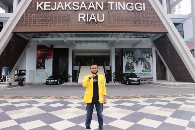 Sekretaris Serikat Pelajar Muslimin Indonesia (SEPMI) Provinsi Riau Tengku | Foto : Zonamu/Tengku