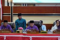 Paripurna Istimewa Hari Jadi ke-22 Kabupaten Lingga | Foto : Zonamu/Diskominfo Lingga
