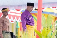 Bupati Lingga Pimpin Upacara Haro Jadi Kabupaten ke-22 tahun 2025 | Foto : Zonamu/Diskominfo Lingga