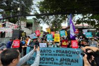 AJI dan Koalisi Sipil Dukung Tempo, Nilai Gugatan Amran Bentuk Pembungkaman Pers | Foto : Zonamu/Ist