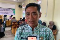 Camat Singkep Agustiar saat dikonfirmasi | Foto : Zonamu/Wandi