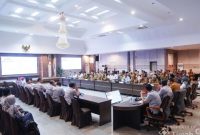 Rapat koordinasi dalam rangka percepatan operasionalisasi Koperasi Desa Merah Putih sektor pertambangan timah di Kantor Gubenur Babel beberapa waktu lalu | Foto: Zonamu/Humas PT Timah