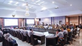 Rapat koordinasi dalam rangka percepatan operasionalisasi Koperasi Desa Merah Putih sektor pertambangan timah di Kantor Gubenur Babel beberapa waktu lalu | Foto: Zonamu/Humas PT Timah