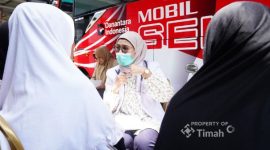 Mobil Sehat PT Timah hadir dan layani warga di Desa Cambai Selatan, Kabupaten Bangka Tengah | Foto: Zonamu/Humas PT Timah 