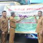Disperindagkop Lingga Lepas Perdana 24 Ton Produk Cocopeat untuk Diekspor ke Cina | Foto : Zonamu/Wandi