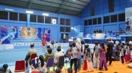 PT Timah Tbk dukung Kejuaraan Wushu Tingkat Provinsi Kepulauan Bangka Belitung, dengan beri fasilitas aset perusahaan sebagai venue pertandingan | Foto: Zonamu/Humas PT Timah