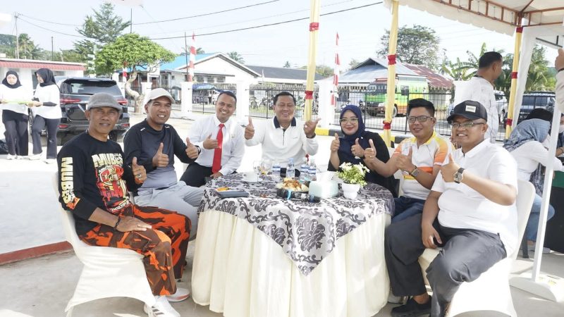 Ketua PP Lingga saat foto bersama Kajari, Wabup dan Ketua DPRD Lingga | Foto : Zonamu/Andi