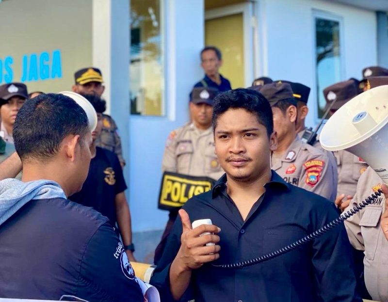 Adiya Prama Rivaldi Ketua Jaringan Pengawas Kebijakan Pemerintah Provinsi Kepulauan Riau | Foto : Zonamu/Adi