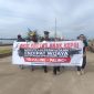 Gerakan Bersama (Geber) Anak Kepri saat menggelar aksi | Foto : Zonamu/Budi