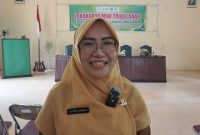 Kepala Puskesmas Dabo Lama dr. Hesti Ningrum saat di wawancarai | Foto : Zonamu/Wandy