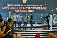 Kabupaten Lingga Raih UHC Award 2026 Kategori Madya | Foto : Zonamu/dr. Bukit