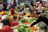 Ilustrasi: Pergerakan harga bumbu dapur dan daging di pasar tradisional mulai mengalami penyesuaian seiring meningkatnya permintaan jelang hari besar keagamaan | Foto: Zonamu/Istimewa