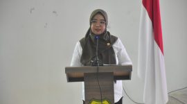 Ketua DPRD Lingga saat memberikan kata sambutan | Foto : Zonamu/HumasSetwanLingga