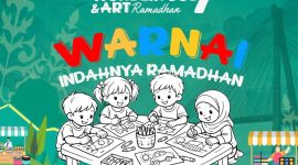 Flyer kompetisi menggambar dan mewarnai bertajuk “Warna Indahnya Ramadan” yang akan digelar Disbudpar Batam | Foto: Zonamu/Disbudpar Batam
