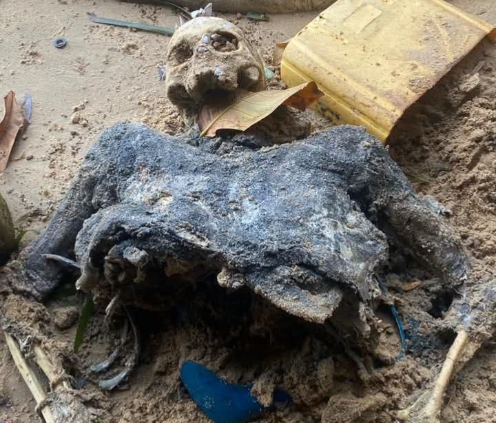 Polisi Pastikan Tengkorak Ditemukan di Desa Sekanah Merupakan Kerangka Manusia | Foto : Zonamu/Ist