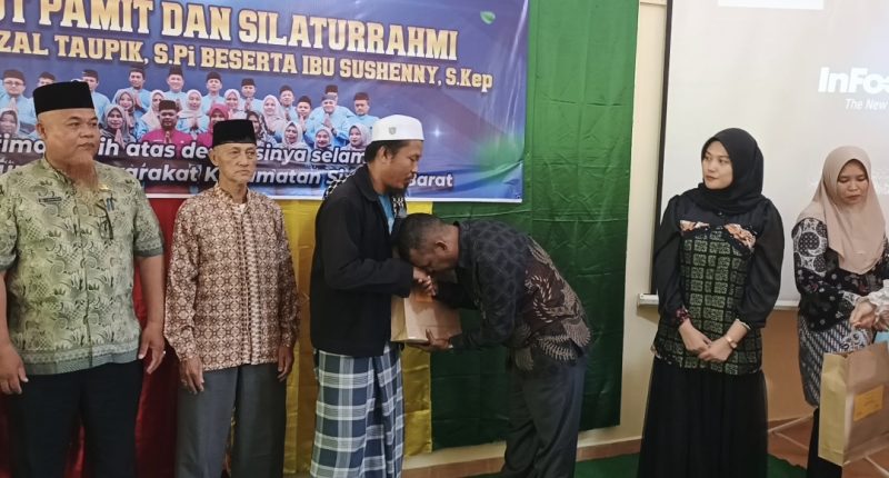 Enam Tahun Mengabdi, Febrizal Taupik Pamit dengan Air Mata di Singkep Barat | Foto : Zonamu/Wandi