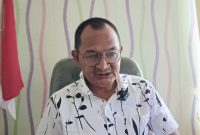 Kades Marok Kecil Rusdi saat dikonfirmasi | Foto : Zonamu/Wandi