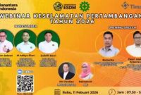 Flyer Webinar Keselamatan Pertambangan Tahun 2026, PT Timah Tbk | Foto: Zonamu/Humas PT Timah