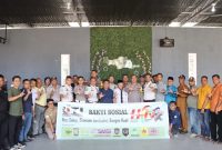 Potret kebersamaan jurnalis dari IJTI dan SMSI Kabupaten Lingga bersama stakeholder terkait, dalam memperingati Hari Pers Nasional 2026 | Foto: Zonamu/Humas IJTI Kepri