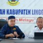 Bupati Lingga M. Nizar bersama Perwakilan BPKP saat pimpin rapat | Foto : Zonamu/Diskominfo Lingga