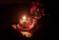 Kondisi padam listrik di Desa Mepar | Foto : Zonamu/Ist