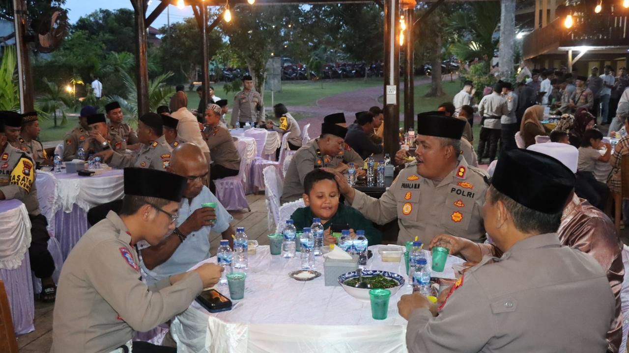 Polres Lingga Gelar Bukber Puasa Bersama | Foto : Zonamu/HumasPolres Lingga
