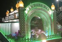 Truk Berhias Masjid Az-Zulfa Curi Perhatian Pawai Takbiran | Foto : Zonamu/Wandi