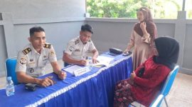 Saat keluarga WBP saat mengunjungi Lapas Dabo Singkep | Foto : Zonamu/Ist