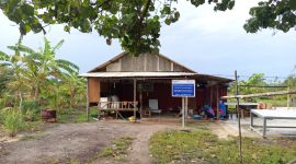 Produk terasi 'Belacan Cinta' hasil olahan KWT Lanjut Lestari binaan PT Timah kini mulai merambah pasar Tanjungbalai Karimun hingga Batam | Foto: Zonamu/Humas PT Timah