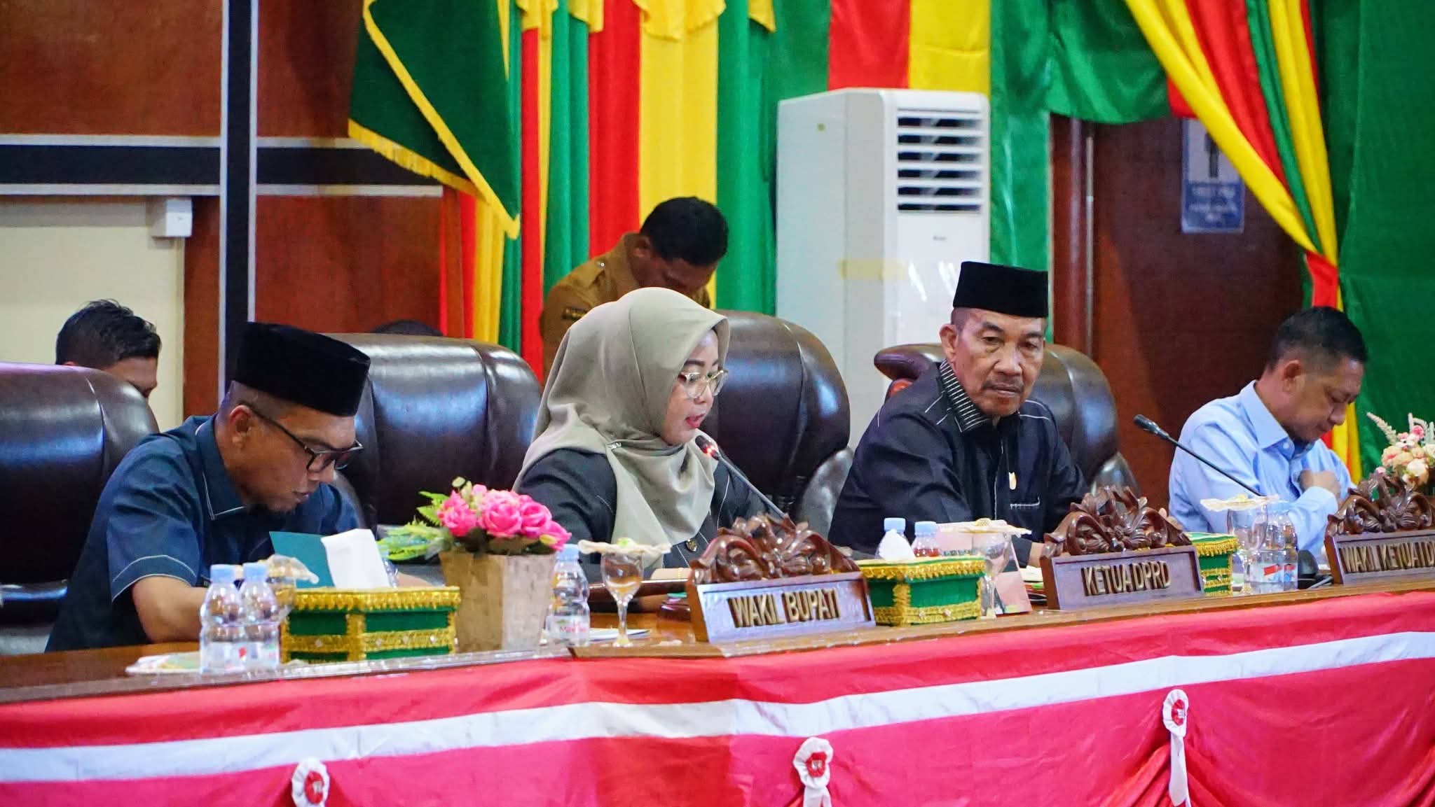 Paripurna DPRD Lingga, Evaluasi Kinerja dan Ranperda | Foto : Zonamu/Indra