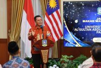 Gubernur Ansar saat memberikan kata sambutan | Foto : Zonamu/Diskominfo Kepri
