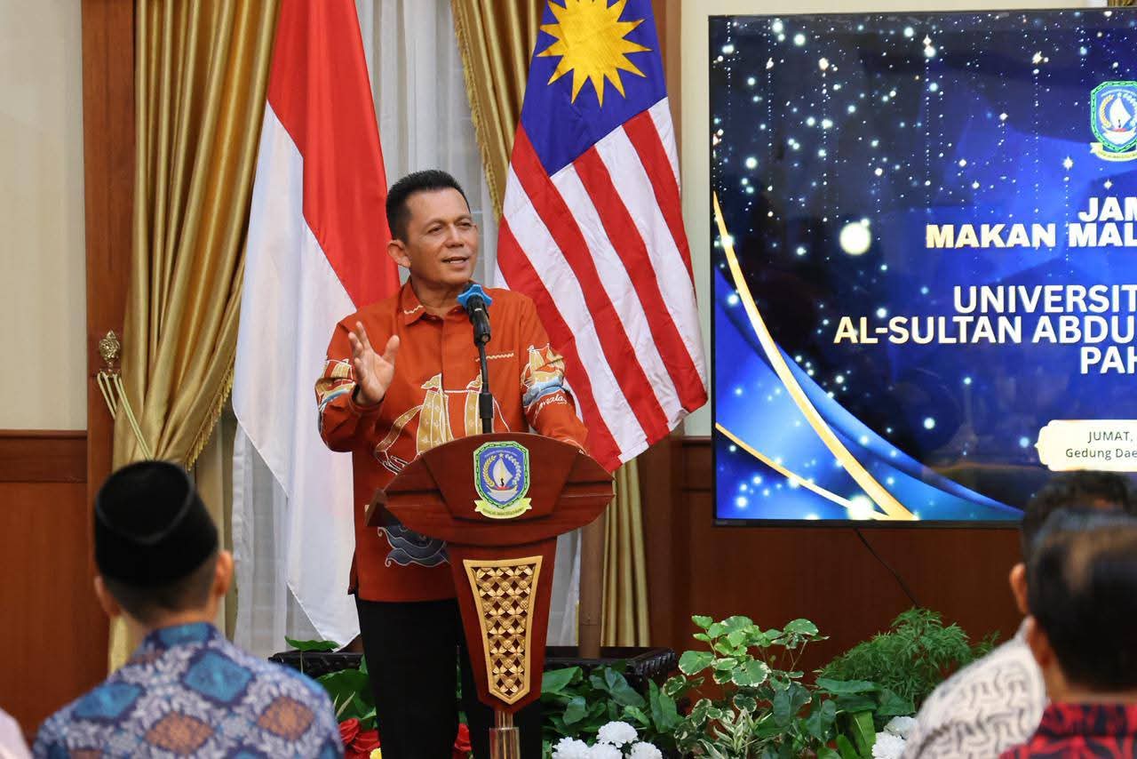 Gubernur Ansar saat memberikan kata sambutan | Foto : Zonamu/Diskominfo Kepri