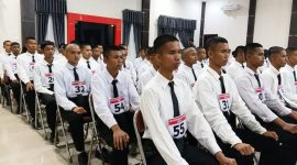 Para Peserta Calon Paskibra Lingga | Foto : Zonamu/Ist