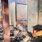 Kondisi gudang sekolah yang hangus di lahap si Jago Merah | Foto : Zonamu/Ist