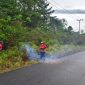 Kecamatan Singkep Barat saat melakukan gotong royong | Foto : Zonamu/Eki