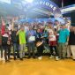 Ketua DPRD Lingga Maya Sari saat menutup turnamen volly | Foto : Zonamu/Ist