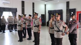 Rotasi Jabatan Polres Lingga, Kapolres Tekankan Profesionalitas | Foto : Zonamu/Ist