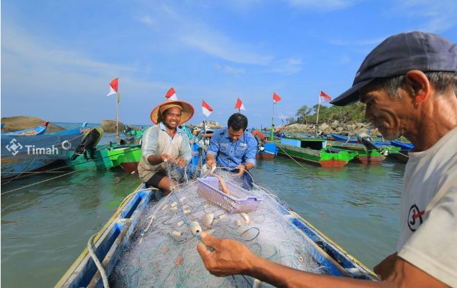 PT Timah Perkuat Komitmen Pemberdayaan Nelayan Lewat Program Berkelanjutan