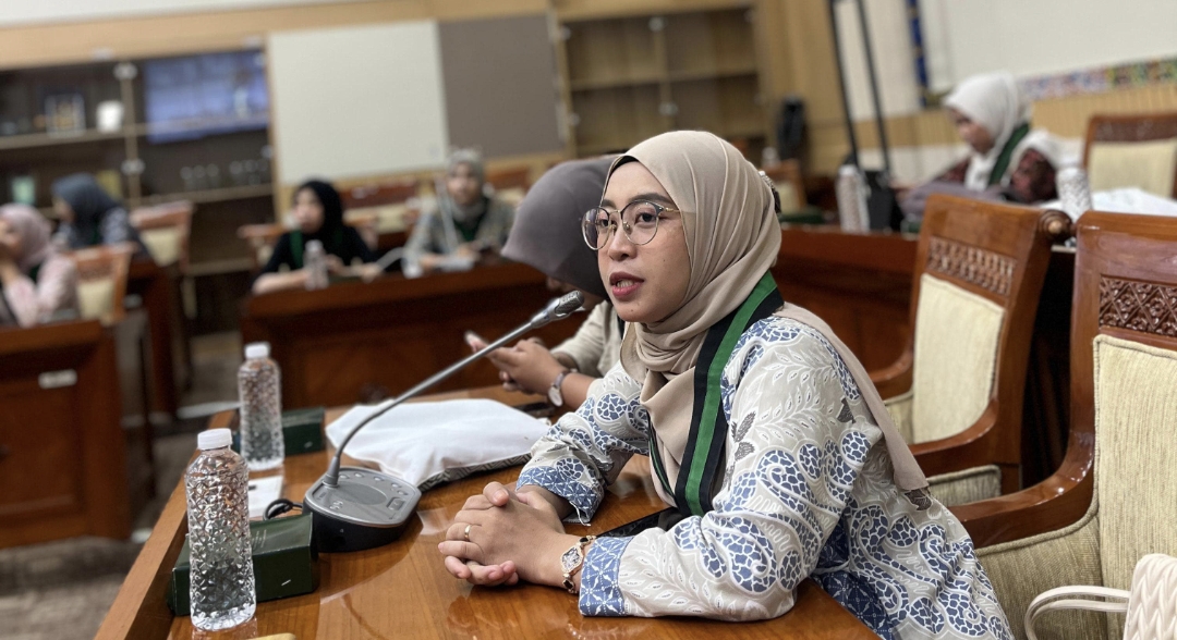 Ketua Umum Korps HMI-Wati (KOHATI) HMI Cabang Tanjungpinang-Bintan, Nurjanah | Foto : Zonamu/Nurjanah