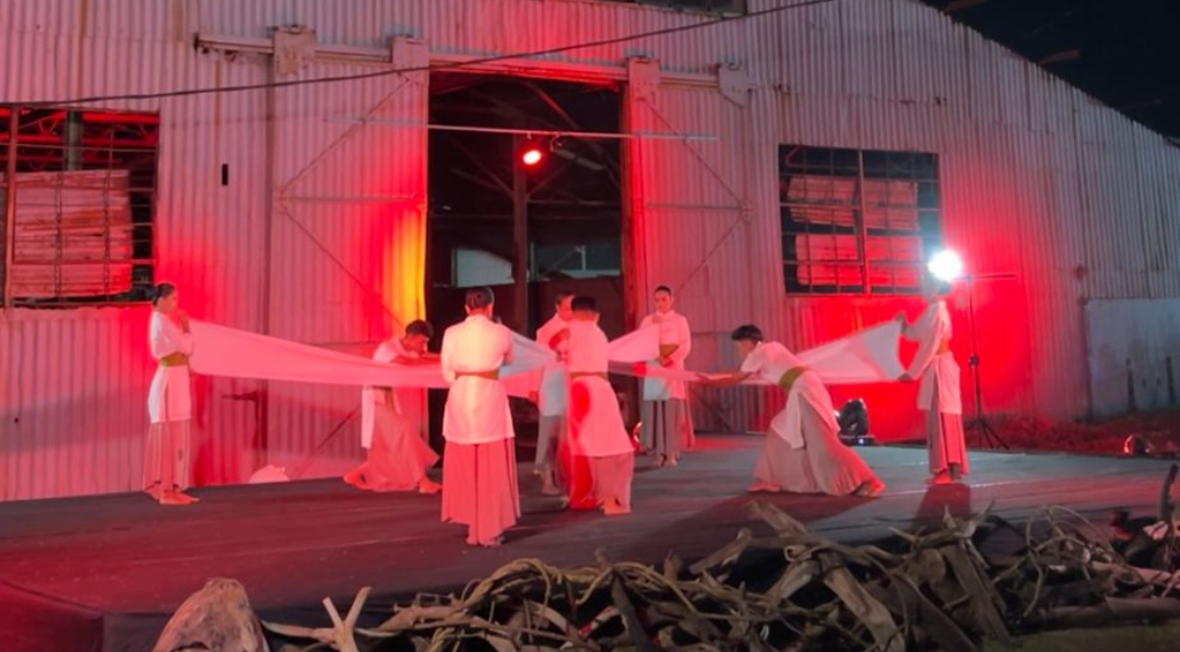 Persembahan tarian tin from Singkep Island | Foto : Zonamu/ist