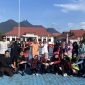 Diskominfo Lingga usai mengikuti senam sehat bersama | Foto : Zonamu/Rudi