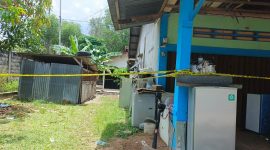 Potret lokasi kejadi perkara dugaan pembunuhan di dabo Singkep | Foto : Zonamu/Wandi