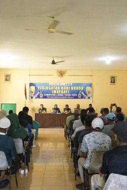 Pemkab Lingga Peringati May Day Perkuat Sinergi