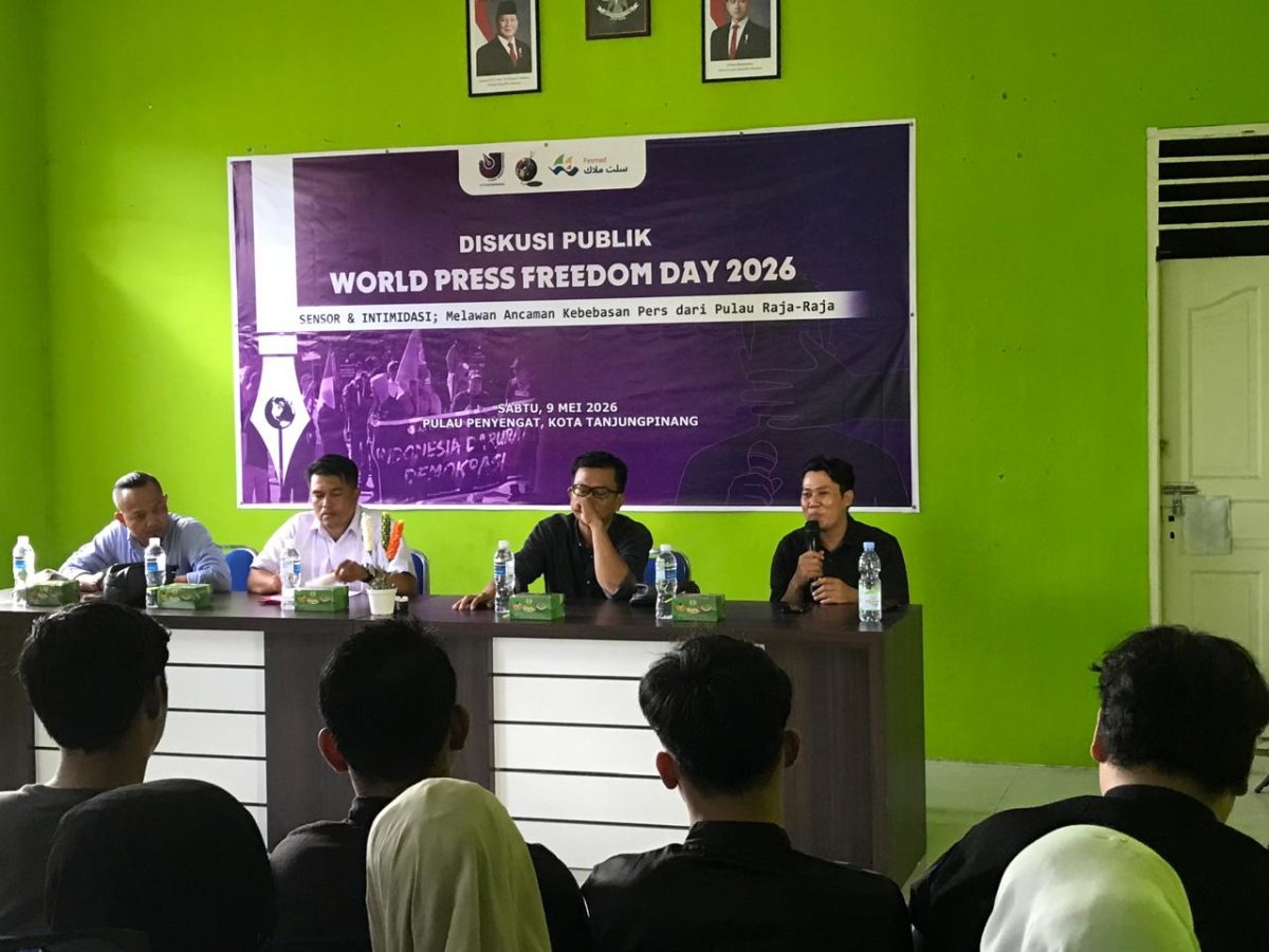 AJI Tanjungpinang Bahas Intimidasi Pers di Pulau Penyengat | Foto : Zonamu/Ist