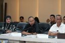 Pemkab Lingga saat melakukan rapat bersama BP Batam terkait air | Foto : Zonamu/Ist
